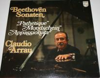 Beethoven Sonaten, Pathétique, Mondschein, Appassionata, Claudio Arrau